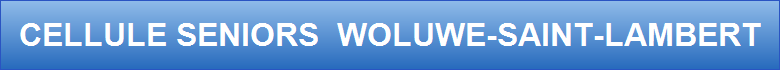CELLULE SENIORS  WOLUWE-SAINT-LAMBERT