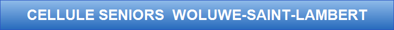CELLULE SENIORS  WOLUWE-SAINT-LAMBERT